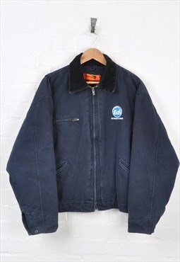 Vintage Workwear Detroit Jacket Navy Large
