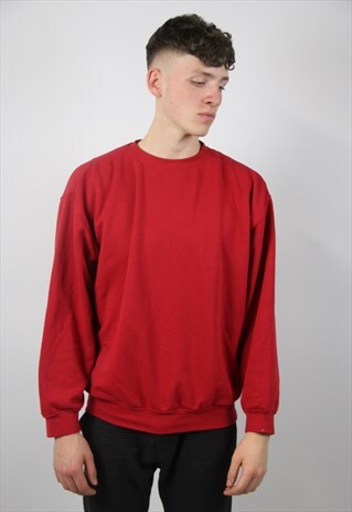 VINTAGE DICKIES RED 90S SWEATSHIRT