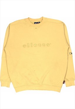 Vintage 90's ellesse Sweatshirt Spellout Heavyweight