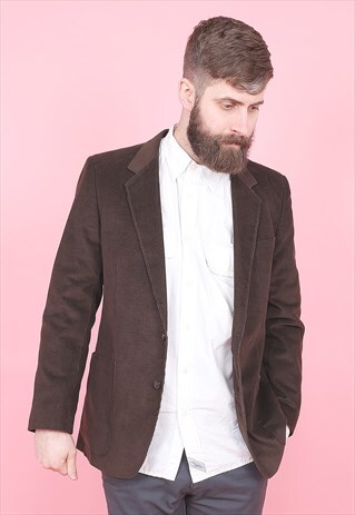 VINTAGE CORDUROY BLAZER JACKET /R5128
