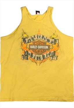 Vintage 90's Harley Davidson Vest T Shirt Jamestown Back