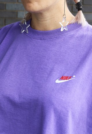 VINTAGE 1990S NIKE PURPLE OVERSIZED T SHIRT