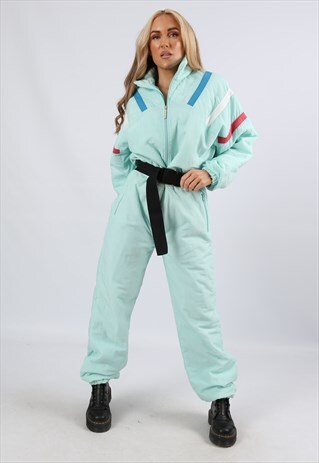 VINTAGE 90'S FULL WINTER TRACKSUIT ALL IN ONE TALL (44A)