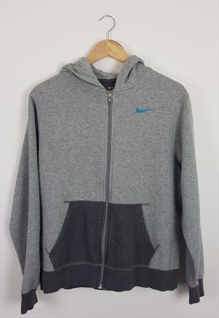 nike zip up grey