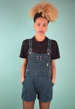 VINTAGE 90'S DUNGAREE SHORTS