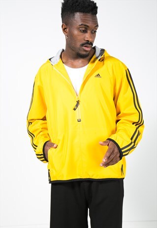 VINTAGE 80S ADIDAS RAINCOAT/ S1174
