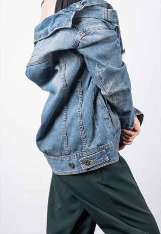 VINTAGE 1990S BLUE DENIM JACKET