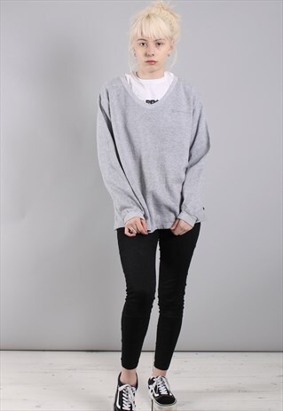 VINTAGE CHAMPION V NECK SWEATSHIRT