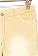 SECOND HAND CORD PANT BOOT CUT FIT BEIGE