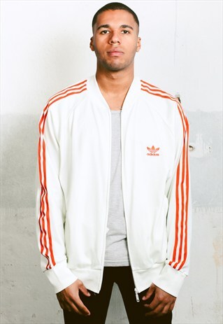 VINTAGE ADIDAS TRACK BOMBER JACKET