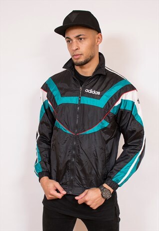 VINTAGE ADIDAS SHELL JACKET S