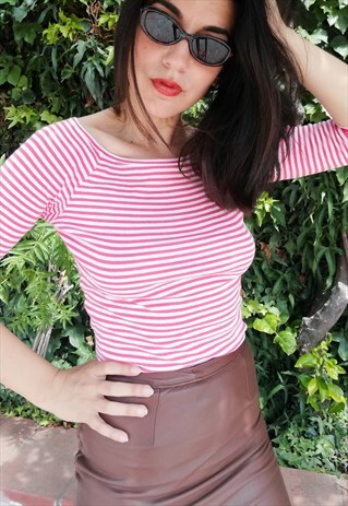 VINTAGE STRIPED T-SHIRT