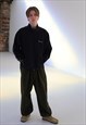 00S Y2K CHAMPION TAPED SLEEVE ZIP THROUGH TRACK TOP 