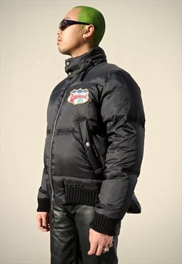 y2k Vintage DSQUARED black puff jacket