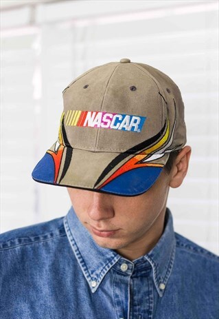 VINTAGE NASCAR RACING CAP LOGO 90S ONE SIZE 3.1