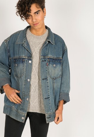 VINTAGE 80S LEVI'S DENIM JACKET / R1051