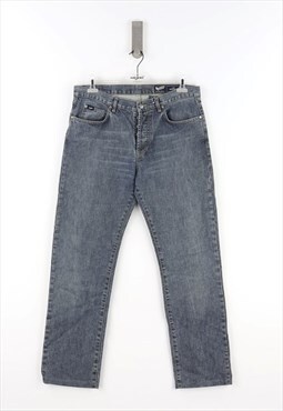 Gas Regular Fit High Waist Jeans in Dark Denim - 50
