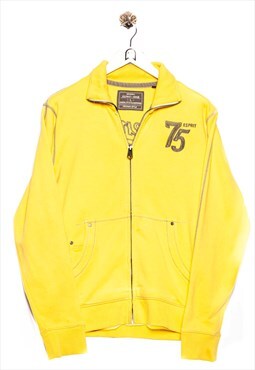 Vintage Esprit  Sweat Jacket 75 Stick Yellow
