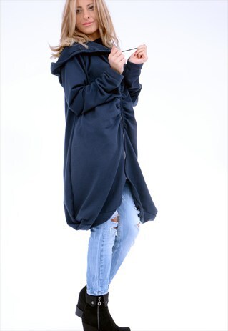 CAPE COAT/EXTRAVAGANT PONCHO/ARTISTIC WINTER PONCHO