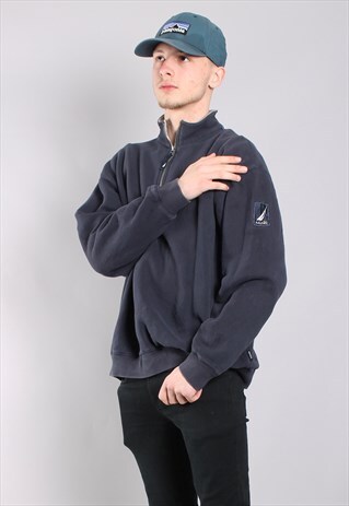 VINTAGE NAUTICA 1/4 ZIP SWEATSHIRT