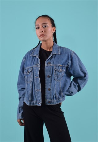 BLUE WRANGLER DENIM JACKET