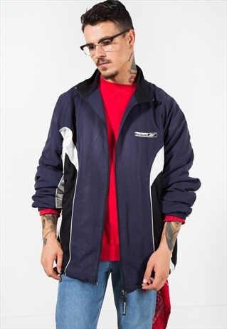 VINTAGE 80S REEBOK SHELL SPORT JACKET / S1523