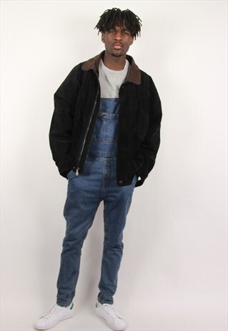 VINTAGE SUEDE BOMBER JACKET