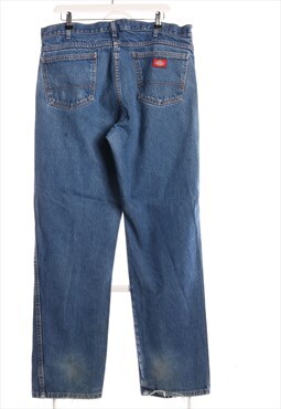 Dickies 90's Denim Relaxed Fit Straight Leg Jeans 38 x 34 Bl