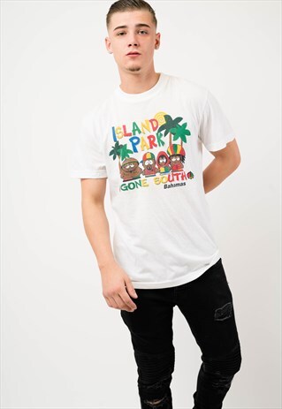 VINTAGE SOUTH PARK STYLE BAHAMA'S T-SHIRT