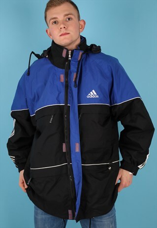 VINTAGE ADIDAS PADDED JACKET IN MULTICOLOUR NJ504B