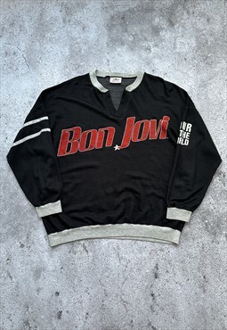Vintage Bon Jovi Band Jumper Sweatshirt