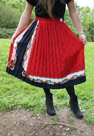 VINTAGE 70S GYPSY SKIRT - SIZE 10 - HIPPIE FESTIVAL RETRO