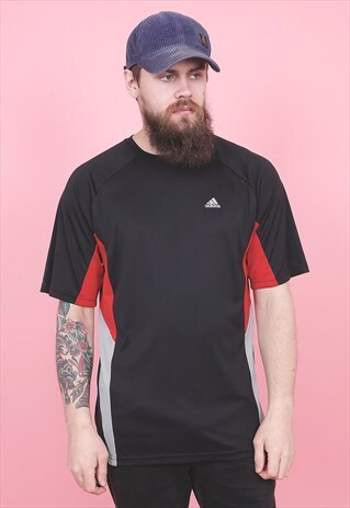 VINTAGE ADIDAS CLIMALITE T-SHIRT /R6079