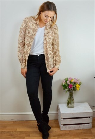 SEVENTIES VINTAGE PATTERN SHIRT