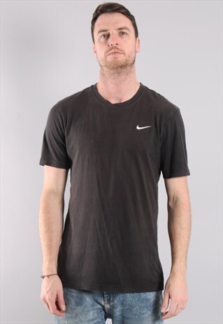 VINTAGE NIKE CREW NECK T-SHIRT MEDIUM