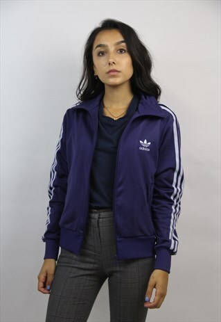 VINTAGE ADIDAS 90'S PURPLE JACKET