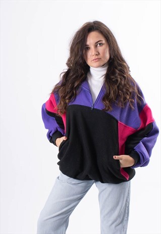 RETRO 90S FLEECE PULL OVER