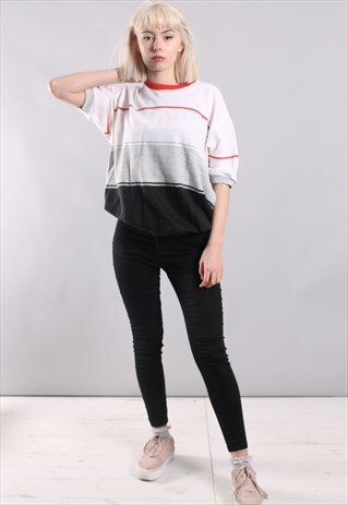 VINTAGE 80'S SHORT SLEEVE SWEATSHIRT