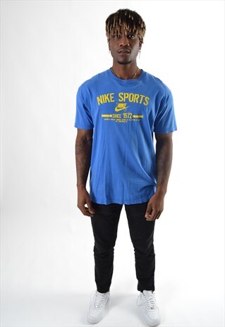 BLUE NIKE T-SHIRT BT3661