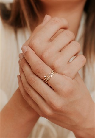 DAISY RING GOLD