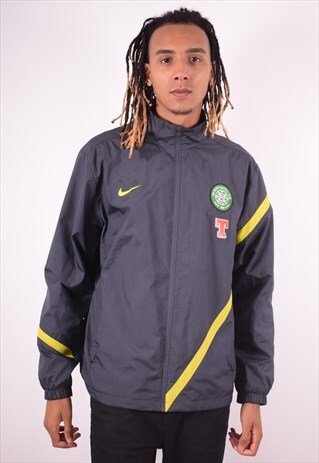 NIKE MENS VINTAGE CELTIC F.C. JACKET XL BLUE 90S