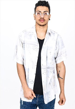 VINTAGE PATTERNED SHIRT S141