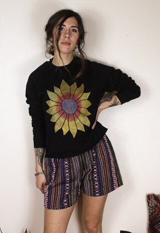 FAIRTRADE RAINBOW WOVEN SHORTS
