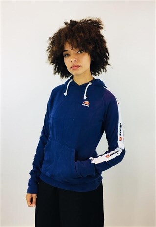 VINTAGE ELLESSE EMBROIDERED HOODIE