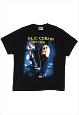 Vintage Kurt Cobain Memorial single stitch graphic t shirt