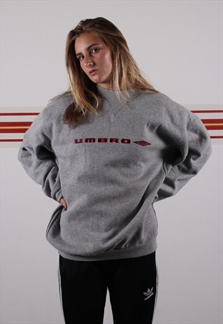 GREY UMBRO SWEATSHIRT