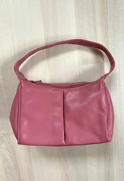 90's Pink Leather Handbag