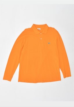 Vintage 00's Y2K Lacoste Polo Shirt Orange