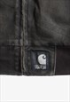 VINTAGE Y2K CARHARTT WIP-25 BLACK WORKWEAR JACKET