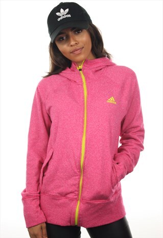 VINTAGE ADIDAS ZIP UP HOODIE SWEATSHIRT